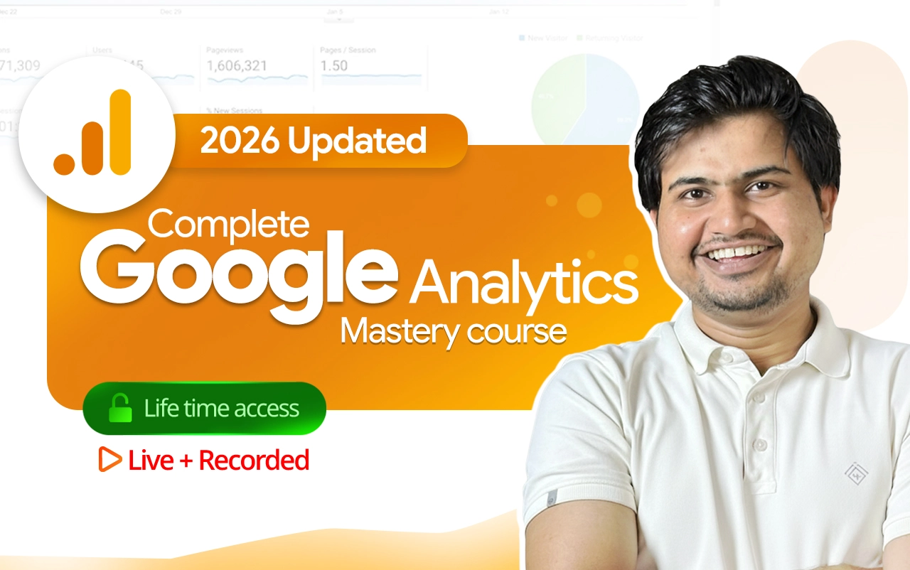 Complete Google Analytics 4 (Lifetime Access)